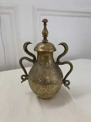 Oriental Engraved Brass - cobra