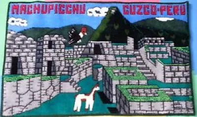 MACHUPICCHU CUZCO PERU - woven