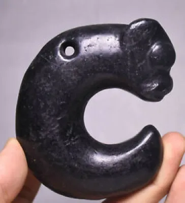 8cm Hongshan Culture - dragon