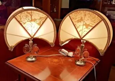 PAIR SCIOLARI TABLE lamps