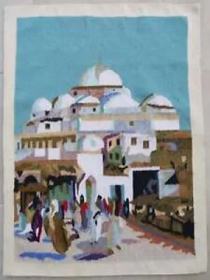 Tapis rug textile tapisserie - tunisien