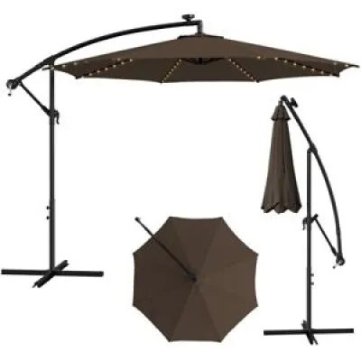 parasol Déporté Inclinable - led