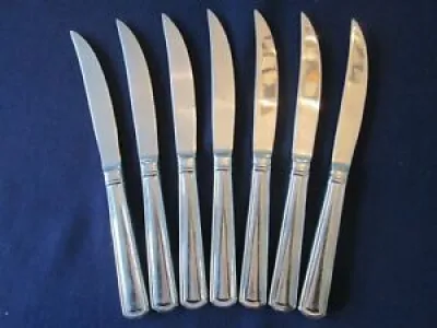 SET 7 STEAK KNIVES! Vintage - stainless