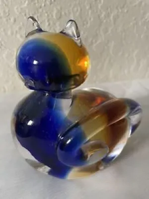 VTG Rubelli Murano Glass - blue color