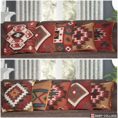 Handmade 5 Set of Ethnic - pillow