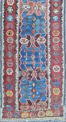Vintage Runner rug, Antique - turkish