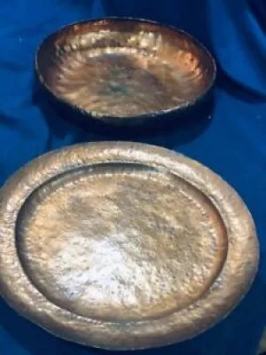  arts and crafts hammered - bowl