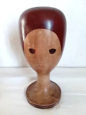 TETE A CHAPEAU MAROTTE - wooden