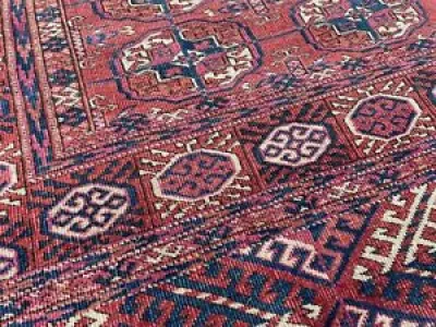 Antique tapis turkmène - tribal