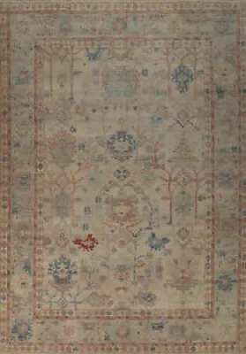 Muted Color Beige oushak - turkish wool