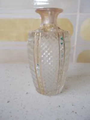 Ancienne carafe bouteille - pointe diamant