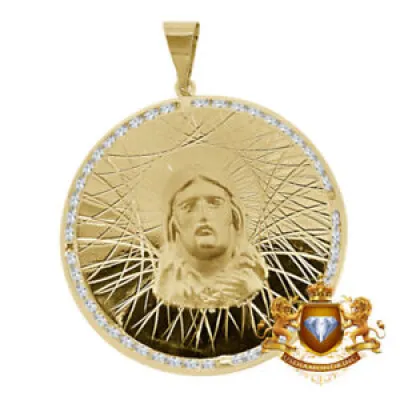 big Bold 2 Men's Jesus - medallion