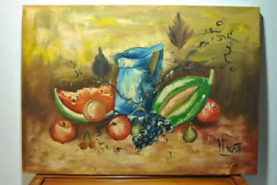 Tableau peinture italienne - pomme