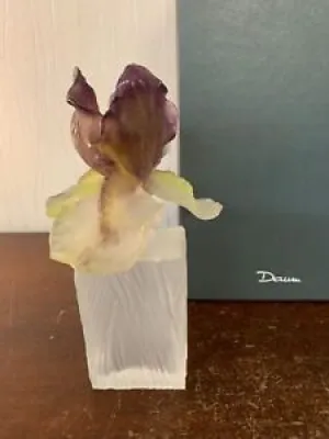 Flacon à parfum quadrangulaire - iris