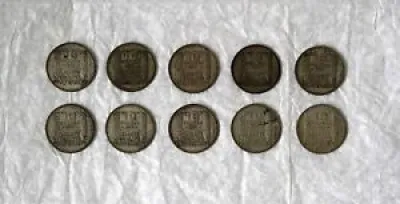 Lot de 17 pièces 10 - 1931