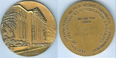 Médaille de table cannes
