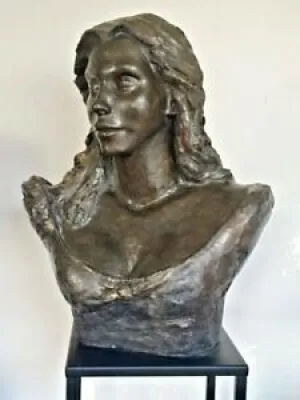 Buste Royal Statue Sculptur - terracotta