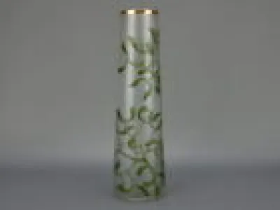 Vase verre émaillé - legras
