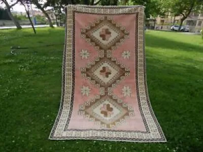 Vintage Anatolian Oushak - ushak area rug