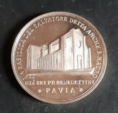 Medaglia Pavia basilica - salvatore