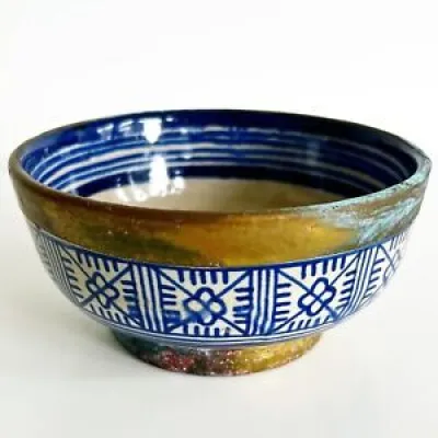 Bol ancien céramique - maroc