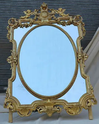 1880' Miroir N3 aux Anges, - central