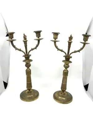 Paire de candelabres - 1820