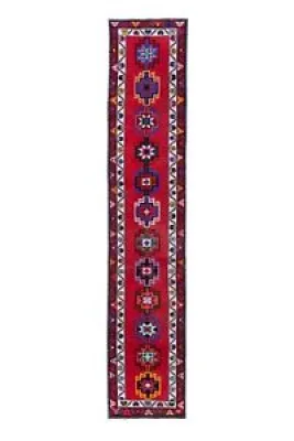 Handknotted Colorful - hallway runner