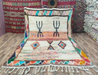 Tapis en laine marocaine - ourain 200