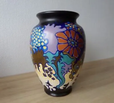 Vase céramique Art déco - gouda holland