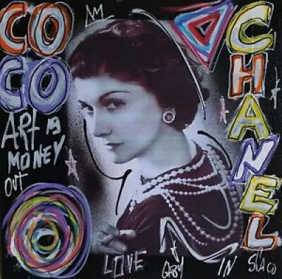 SPACO signed coco chanel