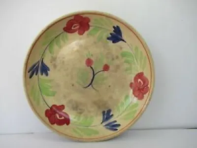 Ancien Floral Spongeware - riz