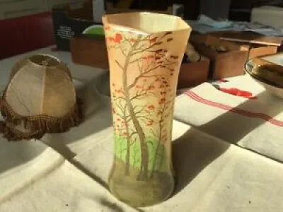 Joli Vase à décor lacustre - leg