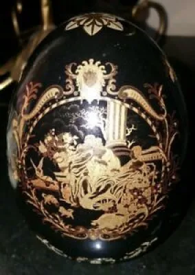 Vintage Limoges Black - garden egg