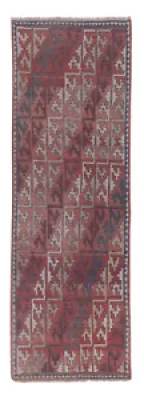 Vintage Faded Turkish - karapinar rug