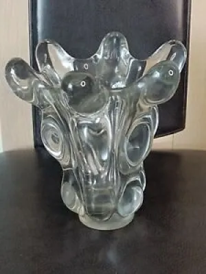 Vase cristal Daum Vannes