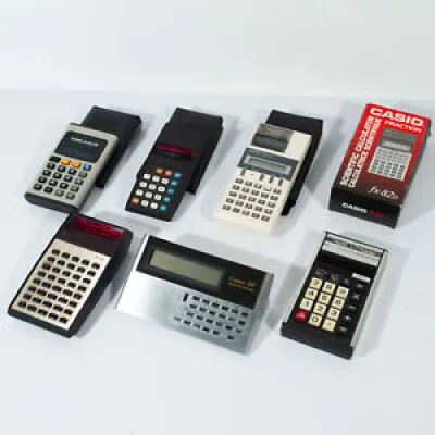 Set lot Calculatrices - canon