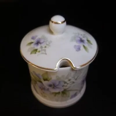 N9470 moutardier porcelaine - victoria china