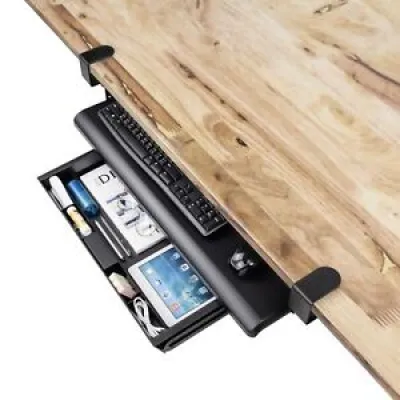 Keyboard Tray with Drawer - desk