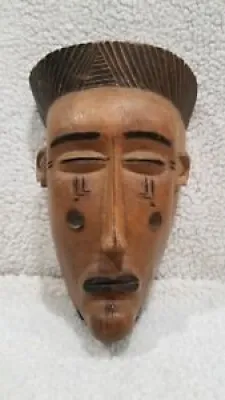 Hand Carved African Wood - flat