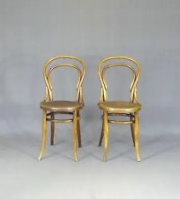 2 chaises bistrot N°14 - hofmann
