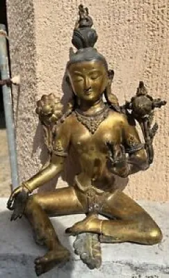 Déesse Tara en bronze