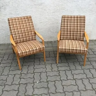 Pair 2pcs Vintage INTERIER - armchair