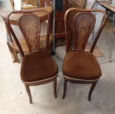 Paire de chaises Jacob - kohn