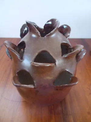 Vase artichaut ceramique