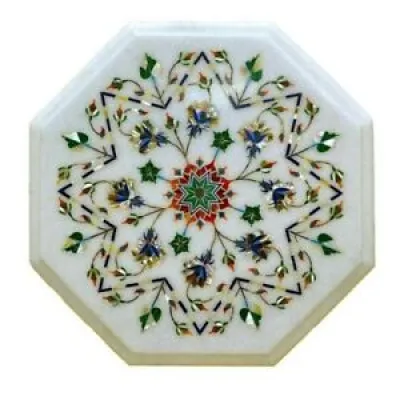 15 Inches Marble Side - semi