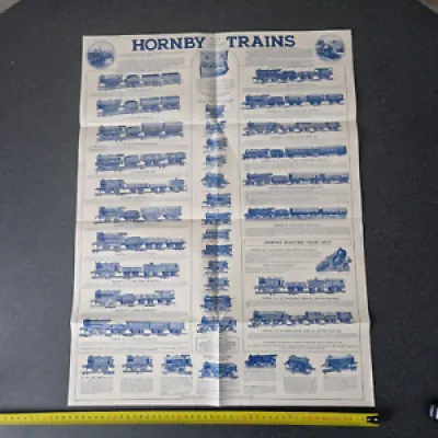 Catalogue affiche  hornby