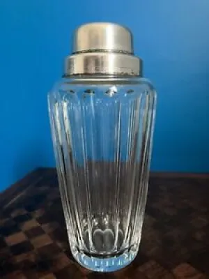 Ancien shaker en cristal - cocktail
