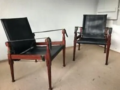 Chaise coloniale fauteuil - safari