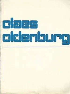 OLDENBURG Claes Oldenburg. amsterdam